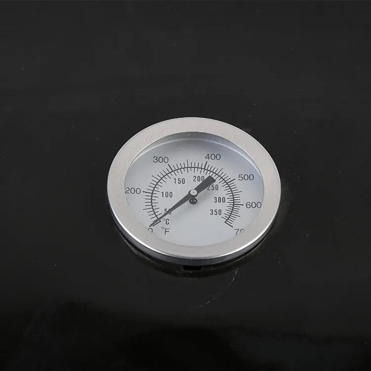 Atom Grills 22" Kettle Charcoal BBQ Grill With Side Shelves - Mill Race Garden Centre