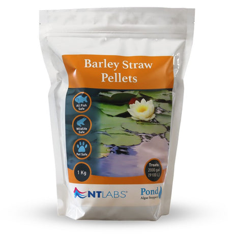 NT Labs Pond Algae Stopperz Barley Straw Pellets 2.5L / 1kg - Mill Race Garden Centre
