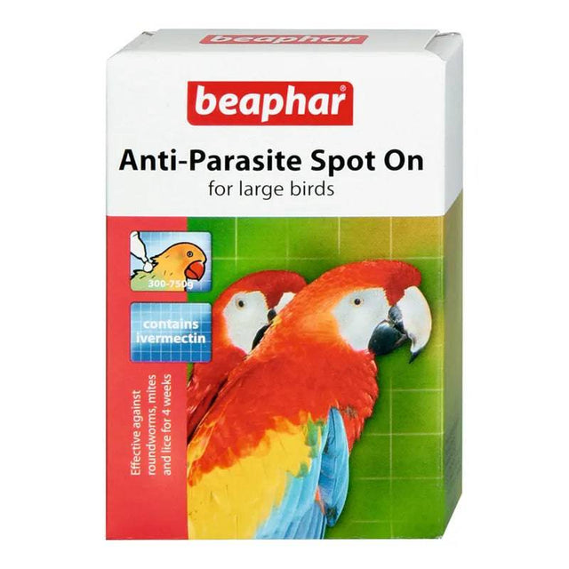 Anti Parasite Spot-On - Large (parrot) - Mill Race Garden Centre