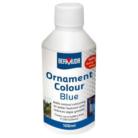 Ornament Clear Blue 100ml - Mill Race Garden Centre