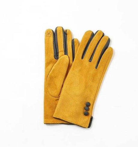 Gloves GE001 Mustard - Mill Race Garden Centre