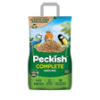 Peckish Complete Seed Mix for wild birds in a 3.5kg eco paper bag, ideal for bird care and feeding.