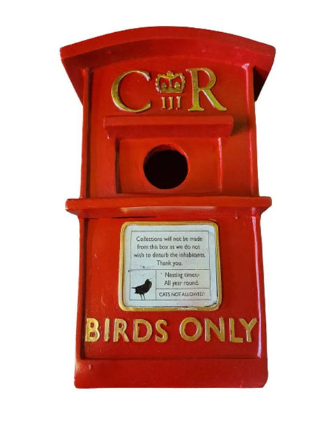 Bird House Post Box - Mill Race Garden Centre