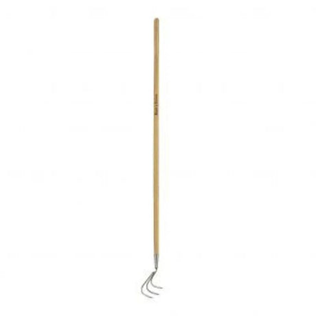 K&S Long Handled 3 Prong SS - Mill Race Garden Centre