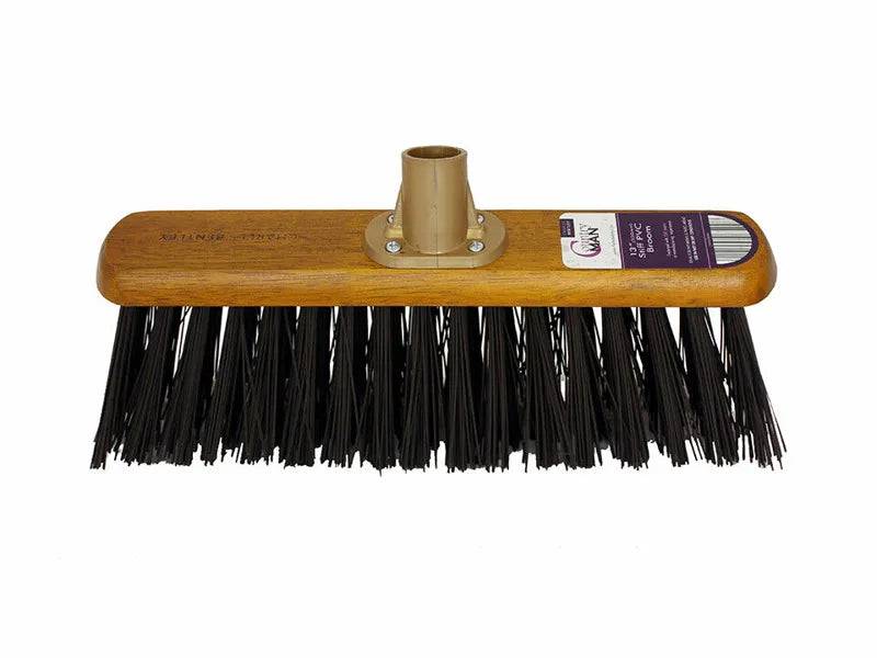 Cm13 13 Stiff Pvc Broom - Mill Race Garden Centre