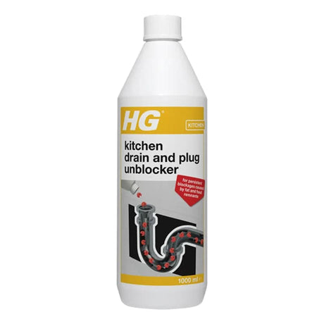 Hg Kitchen Drain Unblocker 1Lt - Mill Race Garden Centre