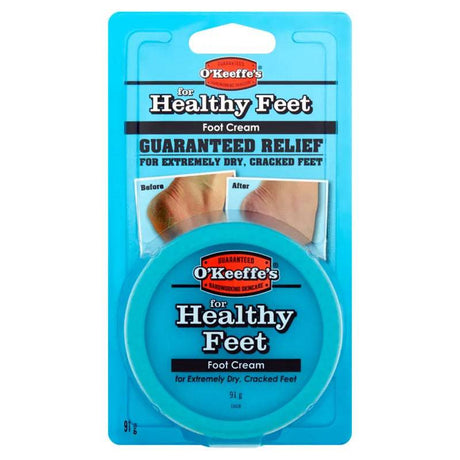 O'Keeffe's Healthy Feet Cream Jar 91g - Mill Race Garden Centre