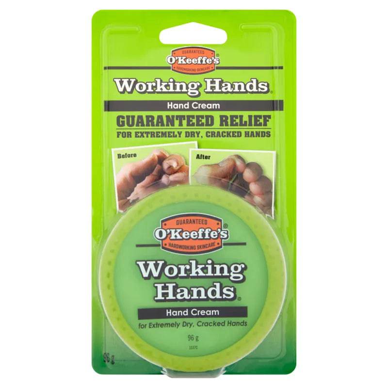 O'Keeffe's Working Hands Cream Jar 96g - Mill Race Garden Centre