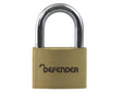 Squire Defender Dfbp5 Brass Padlock 50Mm - Mill Race Garden Centre