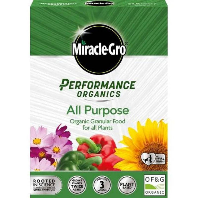 Miracle-Gro Organics All Purpose Granular Plant Food 2kg - Mill Race Garden Centre