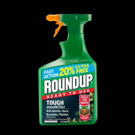 Roundup Tough RTU 1ltr +20 - Mill Race Garden Centre