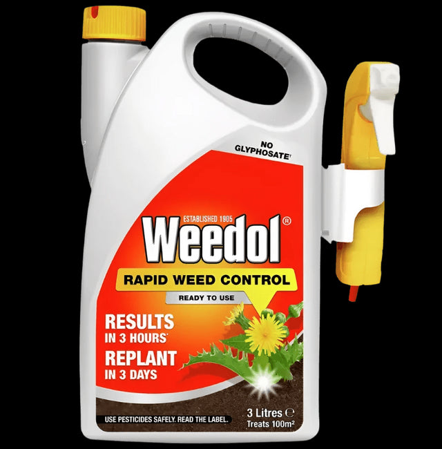 Weedol Rapid Ready To Use Weedkiller 3L - Mill Race Garden Centre