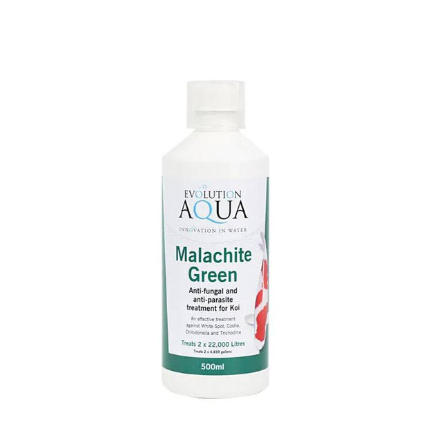 Evolution Aqua Malachite Green Anti Parasite Fungus Treatment 500ml - Mill Race Garden Centre