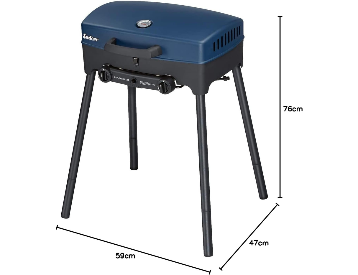 Enders Explorer Next Portable Gas BBQ - Mill Race Garden Centre