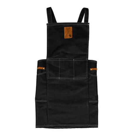 Denim Cross Back Garden Apron - Mill Race Garden Centre