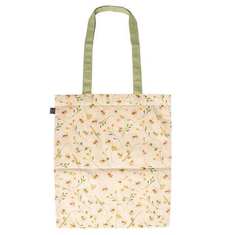 Fallen Fruits Bee Print Shopping Bag - Mill Race Garden Centre