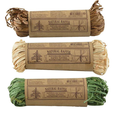 Raffia 3 Colours Asst - Mill Race Garden Centre