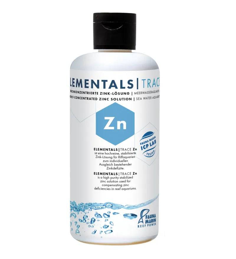 Fauna Marin Elementals Trace Zn 250ml - Mill Race Garden Centre