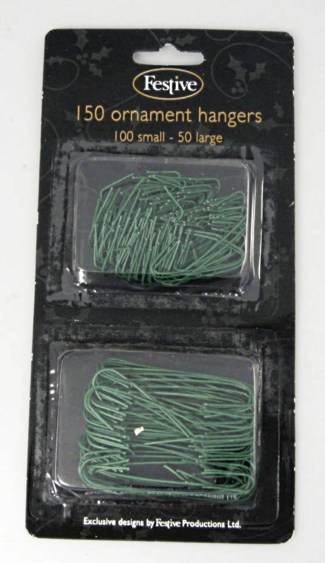 Hooks Grn Plastic Coated 150pc - Mill Race Garden Centre