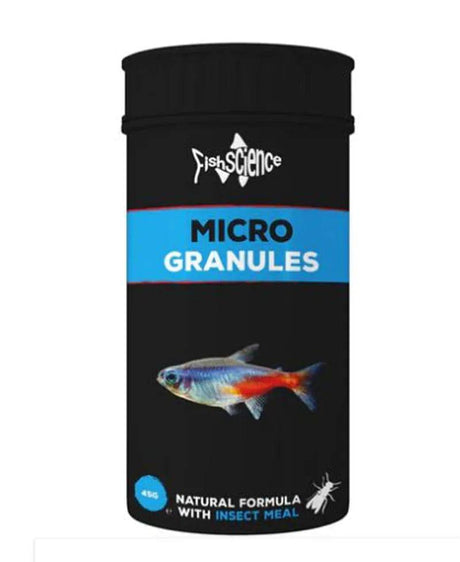 FishScience Micro Granules 45g - Mill Race Garden Centre