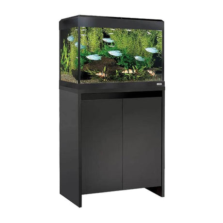 Fluval Roma 90 Gloss Black 90L LED Aquarium Only - Mill Race Garden Centre