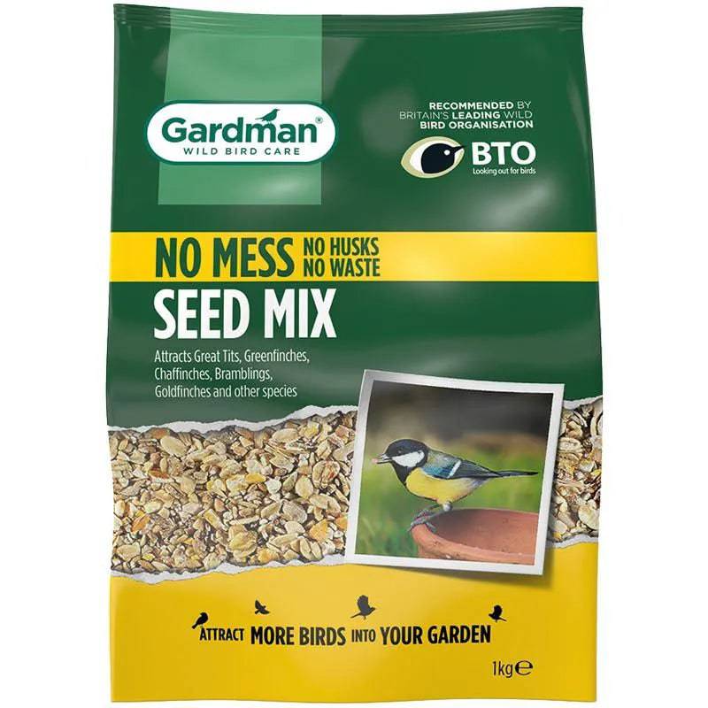 No Mess Seed Mix 1kg - Mill Race Garden Centre