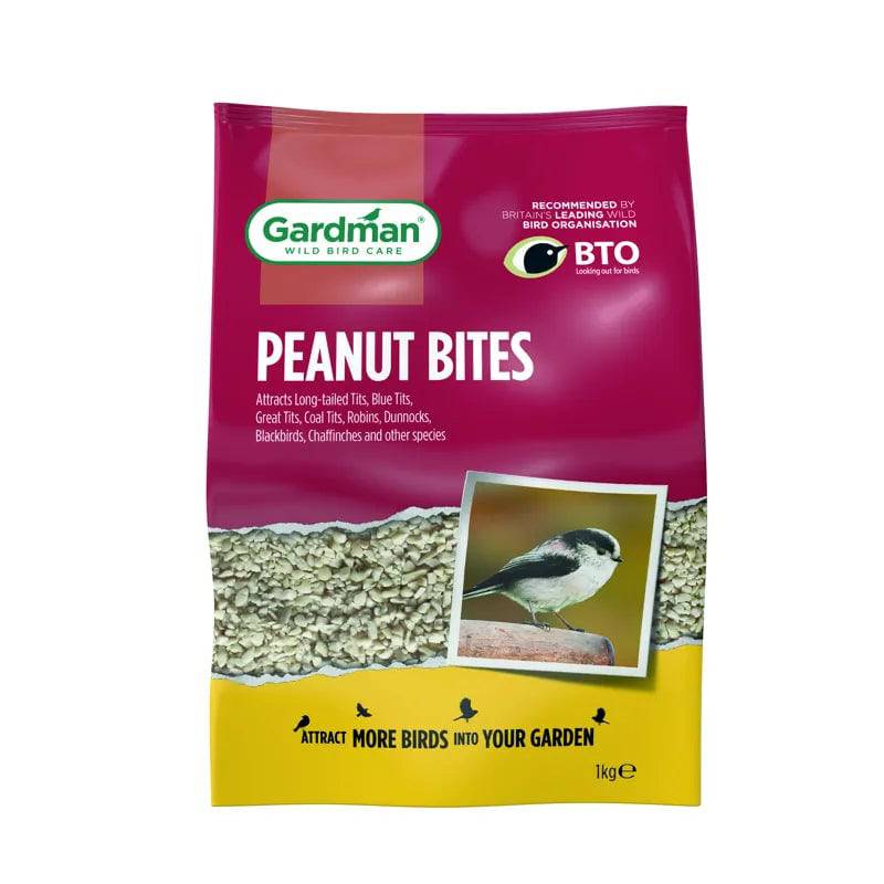 Peanut Bites 1kg - Mill Race Garden Centre