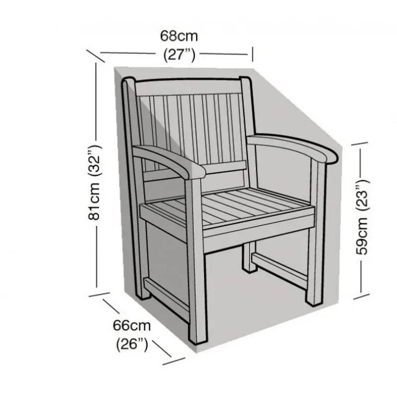 Armchair Cover Black - Mill Race Garden Centre