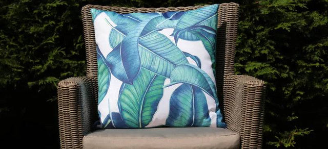 Katie Blake Enchanting Scatter Cushions Antigua Palm - Mill Race Garden Centre