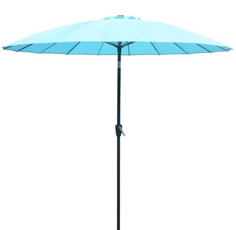 Parasol Shanghai Aqua 2.7m - Mill Race Garden Centre