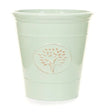 Mint green Creekwood 40cm Blenheim planter for indoor and outdoor garden plants, made of durable material with a modern design.