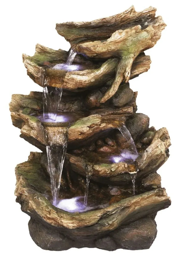 6 Fall Driftwood Fountain