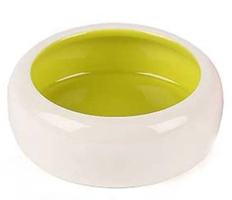 Anti Splash Pet Bowl Green - Mill Race Garden Centre