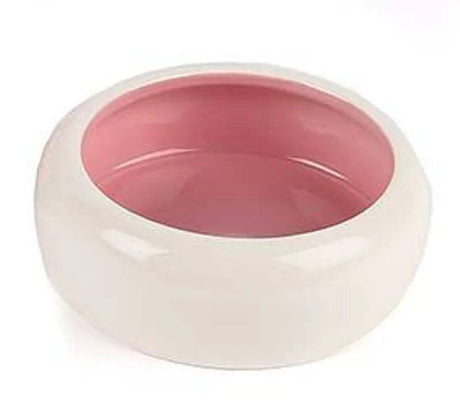 Anti Splash Pet Bowl Pink - Mill Race Garden Centre