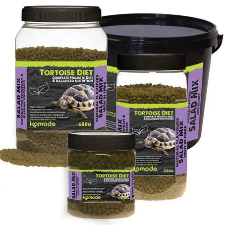 Komodo Tortoise Diet Salad Mix 170g - Mill Race Garden Centre