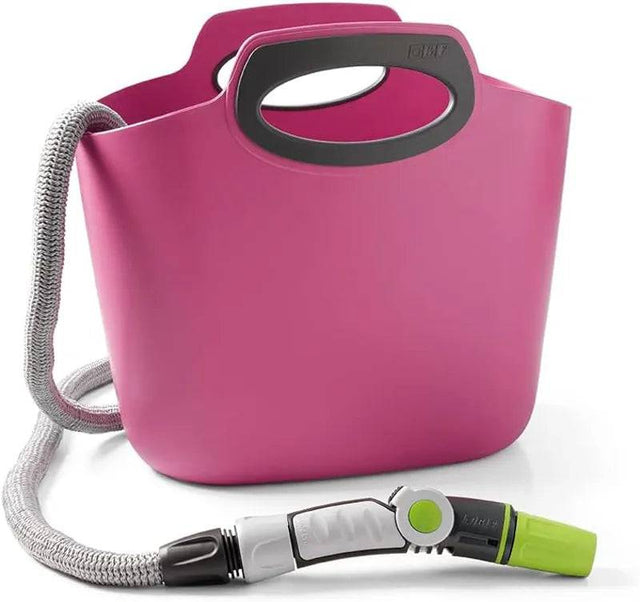 HozeLock AquaPop 30m Hose Fucsia Bag - Mill Race Garden Centre