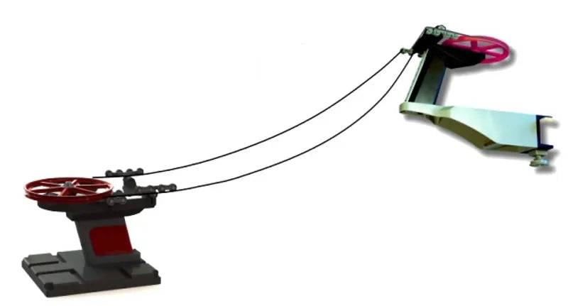 Ski Lift Basic Black/Red by Jagerndorfer - Mill Race Garden Centre
