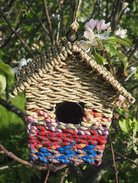 Bird House Square Roof - Mill Race Garden Centre