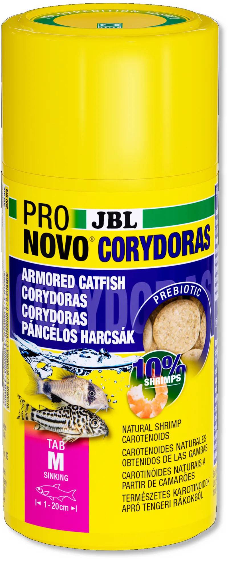 JBL Pronovo Corydoras Tab M 100ml - Mill Race Garden Centre