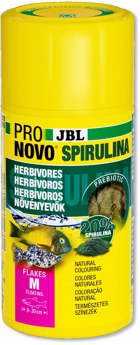 Jbl Pronovo Spirulina Flakes M 100ml - Mill Race Garden Centre