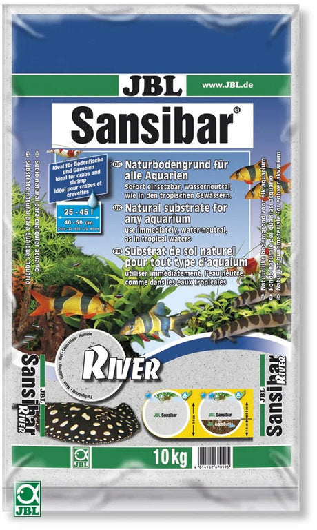JBL Sansibar River Fine Aquarium Sand Substrate 10kg - Mill Race Garden Centre
