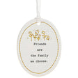 Thoughtful Words Ceramic Oval Shaped Plaque Assorted - Mill Race Garden Centre