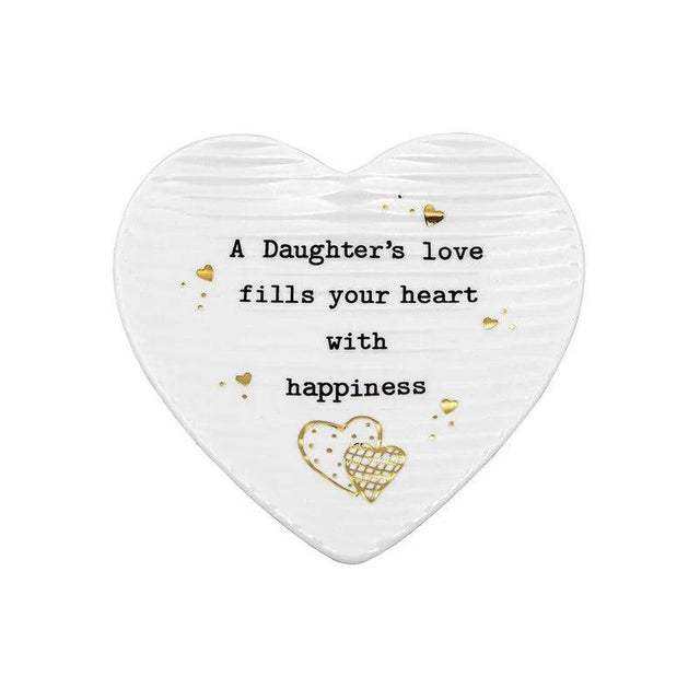 Thoughtful Words Trinket Tray Daughter - Mill Race Garden Centre