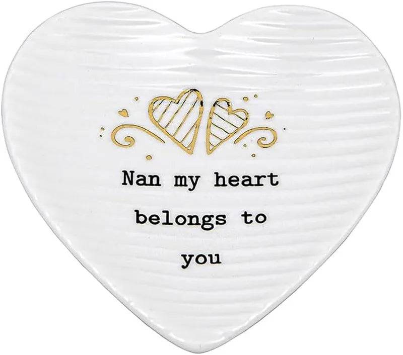 Thoughtful words trinket tray nan - Mill Race Garden Centre