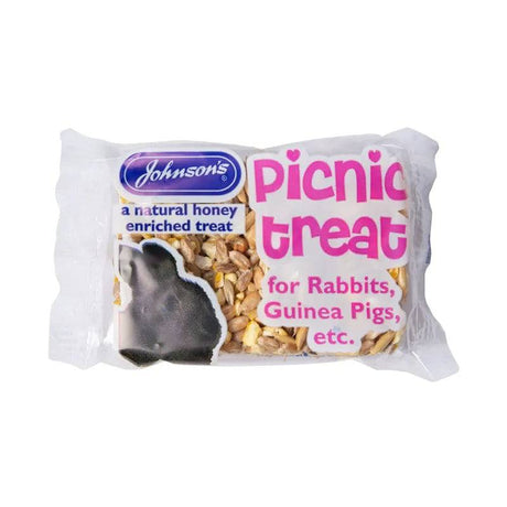 Johnsons Picnic Treats for Rabbits and Guinea Pigs - Mill Race Garden Centre