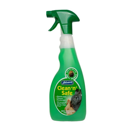 Johnsons Small Animal Clean n Safe Spray 500ml - Mill Race Garden Centre