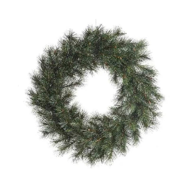 Frosted Malmo Wreath 75cm by Kaemingk - Mill Race Garden Centre