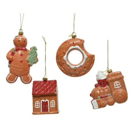 Hanger Shatterproof Glitter Christmas Tree Figurines by Kaemingk - Mill Race Garden Centre