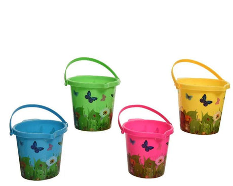 Kids Gardening Bucket Assorted Colours - Mill Race Garden Centre