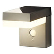 LED Solar Wall Light with Sensor Warm White - Mill Race Garden Centre